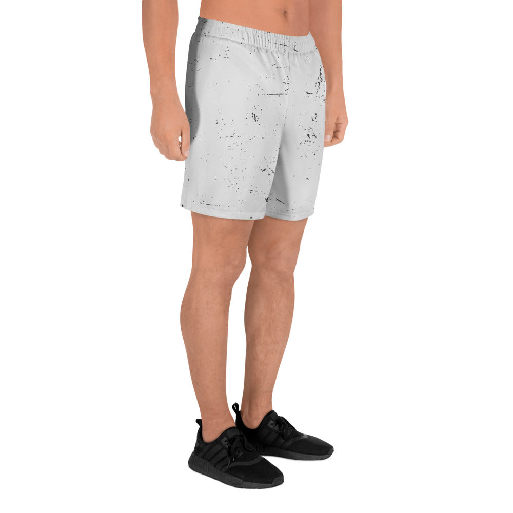 12:2 Logo Branded - Athletic Shorts in Concrete
