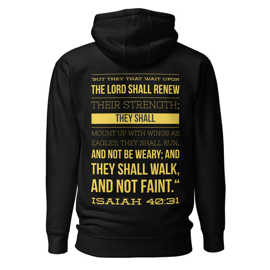 Wait upon the Lord - Unisex Hoodie
